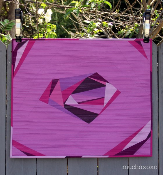 radiant gem quilt front
