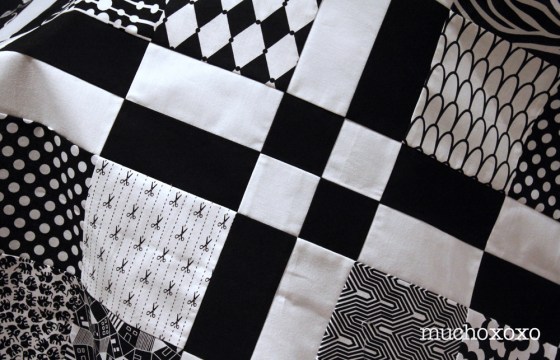 high tea quilt detail