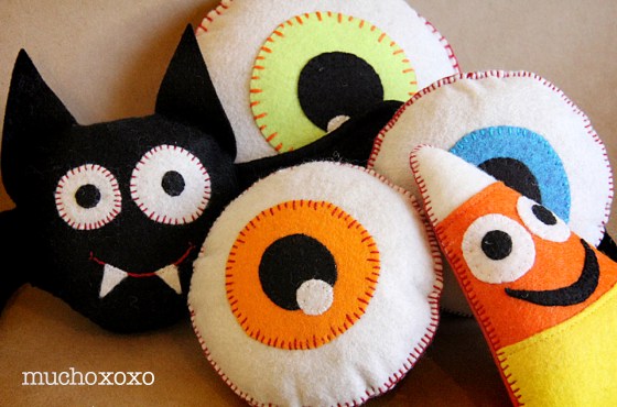 halloween felt softies